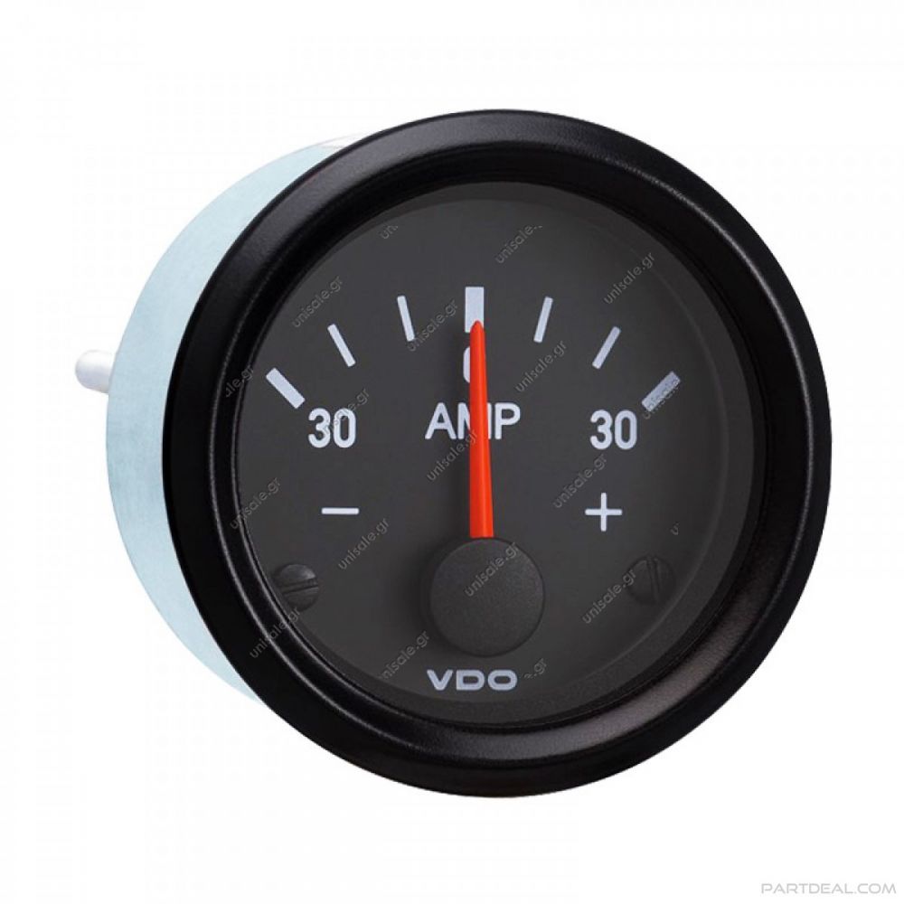I00001 VDO Ammeter Gauge 30030 Amps Ampermeter 3030 Ammeter 30A 12